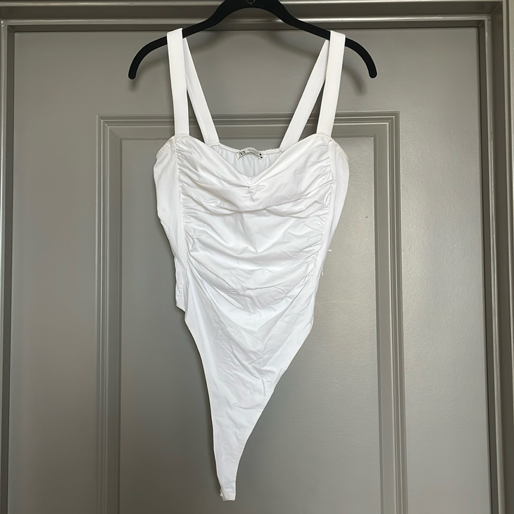 ZARA white body suit